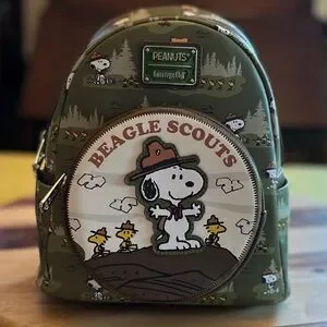 Peanuts | Accessories | Loungefly Peanuts Beagle Scout Mini Backpack ...